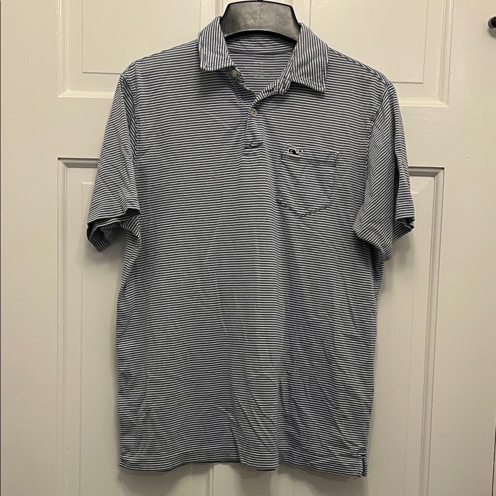 Boys Vinyard Vines Striped Polo